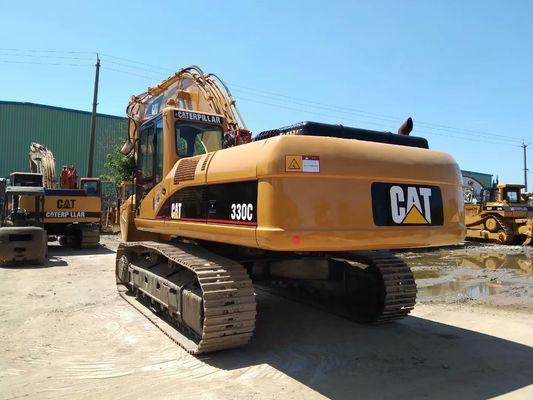2001 Year Used Crawler Mounted Excavator Caterpillar 330C CAT C9 Engine 250HP