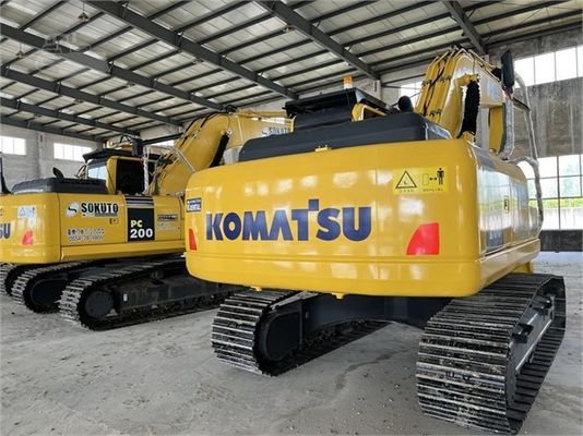 PC200-8 Used Komatsu Excavator Original Japan Maintainable Second Hand Diggers