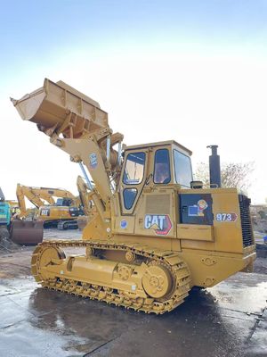 Repaint Color Used Caterpillar 973 Crawler Loader In Excellent Condition