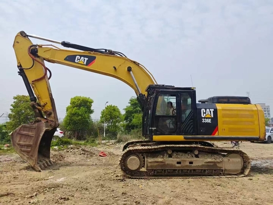 2017 Year Used Crawler Caterpillar 336E Excavator Original Color 36 Tons For Mining