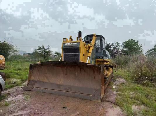 Original Color Used SHANTUI SD32 Crawler Bulldozer In Excellent Condition