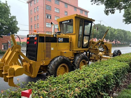 Original Japan 140H Caterpillar Motor Grader Second Hand Safety Operation