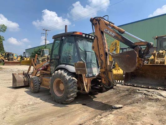 CASE 580M Original USA Used Backhoe Loader Fuel Saving Second Hand Backhoe