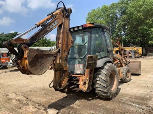 CASE 580M Original USA Used Backhoe Loader Fuel Saving Second Hand Backhoe
