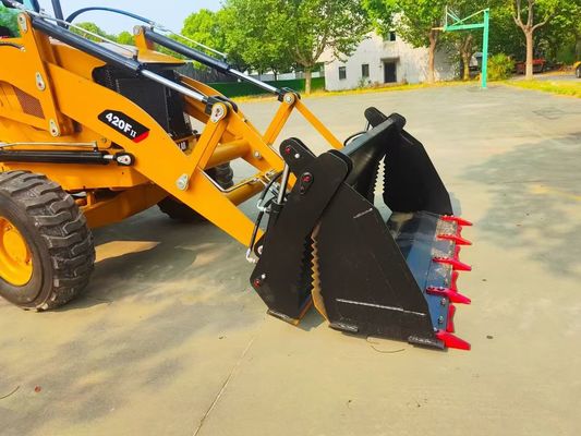 420F Used Caterpillar Backhoe Loader CAT High Speed Energy Efficient