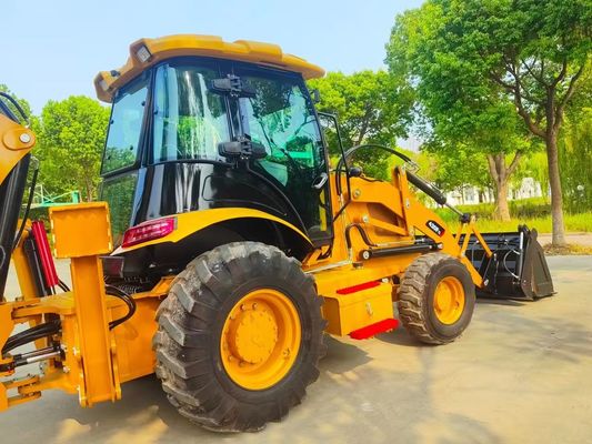 420F Used Caterpillar Backhoe Loader CAT High Speed Energy Efficient
