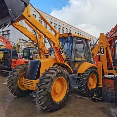 JCB 4CX Backhoe Loader Second Hand Energy Saving With High Capacity