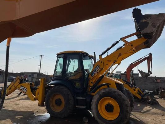 JCB 4CX ECO Second Hand Backhoe Loader Long Lasting For Construction