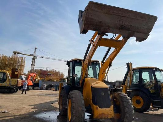 JCB 4CX ECO Second Hand Backhoe Loader Long Lasting For Construction