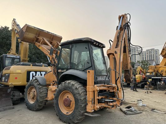 CASE 695SR Used Backhoe Loader Rugged Construction 4 Wheel Backhoe Loader