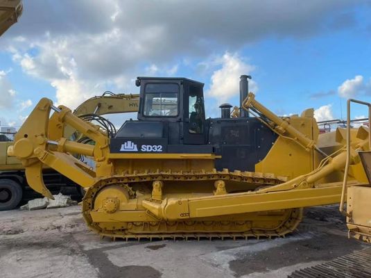 SHANTUI SD32 Used Crawler Bulldozer Heavy Duty Hydraulic Dozer Second Hand