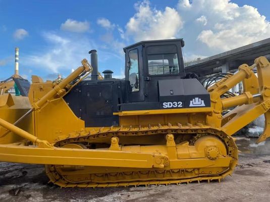 SHANTUI SD32 Used Crawler Bulldozer Heavy Duty Hydraulic Dozer Second Hand
