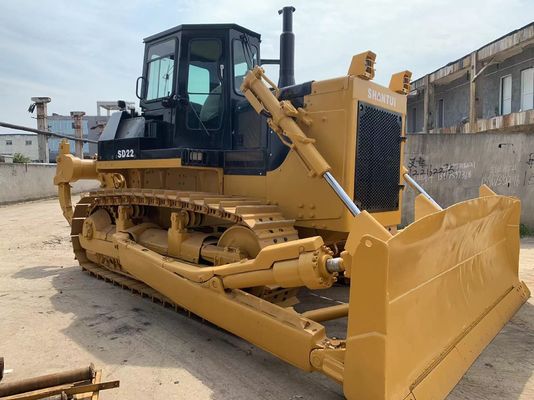 6 Way Blade SHANTUI SD22 Second Hand Bulldozer With Hydraulic Ripper