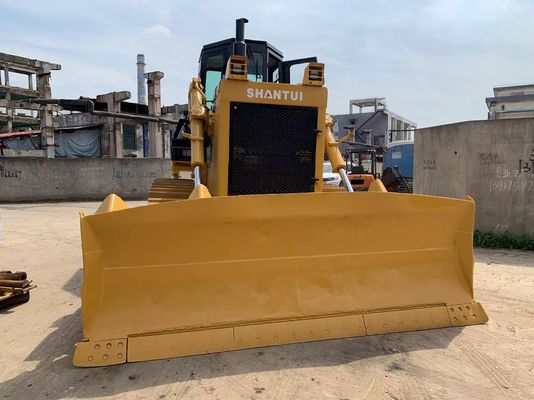 6 Way Blade SHANTUI SD22 Second Hand Bulldozer With Hydraulic Ripper