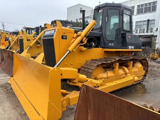 SHANTUI SD16 Used Crawler Bulldozer Low Maintenance Second Hand Dozer