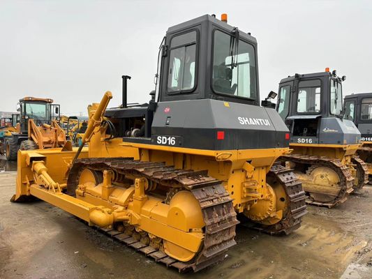 SHANTUI SD16 Used Crawler Bulldozer Low Maintenance Second Hand Dozer