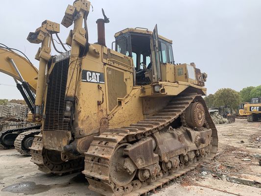 Used Caterpillar D9R LGP Crawler Mounted Dozer Original Color For Mining