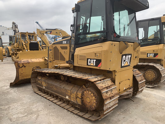 6 Way Blade Used Crawler Mounted Bulldozer Caterpillar D5K XL Original Color