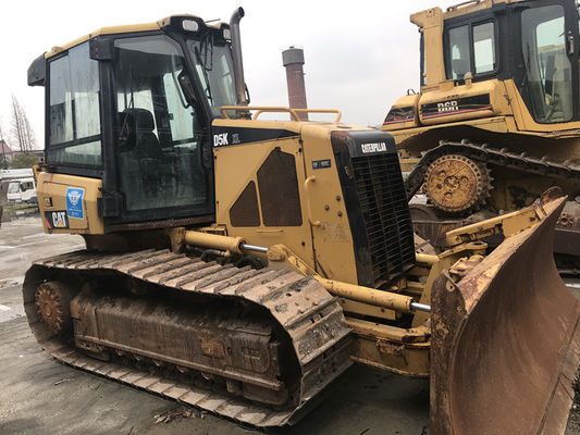 6 Way Blade Used Crawler Mounted Bulldozer Caterpillar D5K XL Original Color