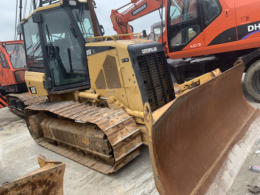 6 Way Blade Used Crawler Mounted Bulldozer Caterpillar D5K XL Original Color