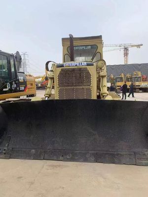 Powerful Second Hand Caterpillar D7G Dozer Energy Efficiency 6 Way Blade