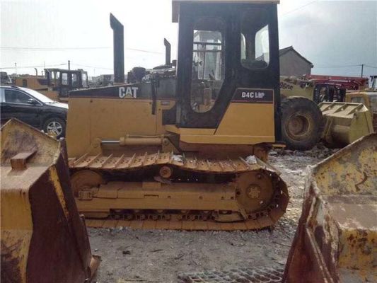 6 Way Blade Mini Used Bulldozer Caterpillar D4C LGP Crawler Mounted  Bulldozer