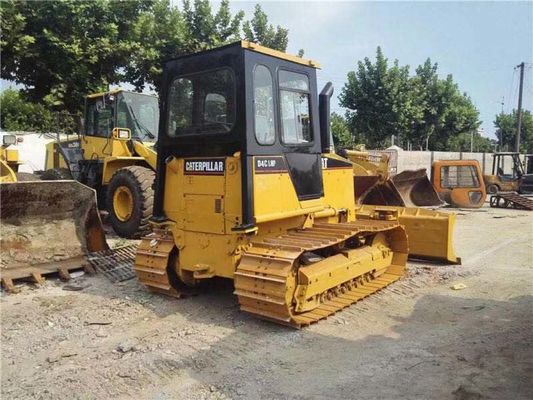 6 Way Blade Mini Used Bulldozer Caterpillar D4C LGP Crawler Mounted  Bulldozer
