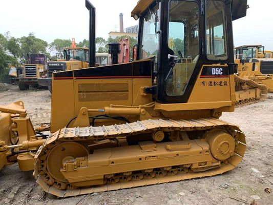 Original Japan Mini Second Hand Bulldozer Caterpillar D5C XL Stable Operation