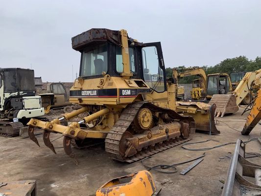 High Drive D5M XL Used Caterpillar Bulldozer Crawler With Hydraulic System