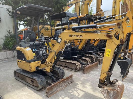 Caterpillar 301.5CR Second Hand Excavator Mini Size with Original Color