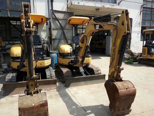 Original Color 303 CR Used CAT Excavator Energy Efficiency Used CAT Mini Excavator