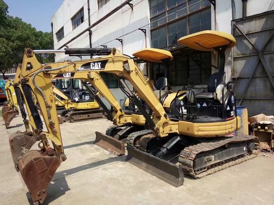 Original Color 303 CR Used CAT Excavator Energy Efficiency Used CAT Mini Excavator