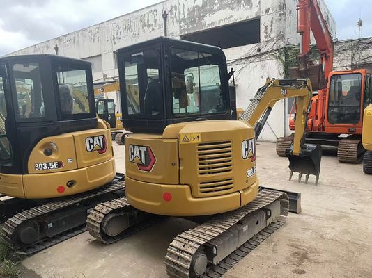 Energy Efficiency Used CAT Excavator Crawler Caterpillar 303.5 E CR Rustproof