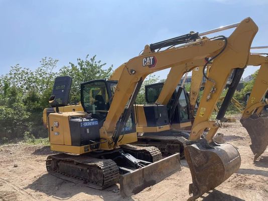 Caterpillar 306.5 Second Hand Mini Digger Fuel Efficiency For Building
