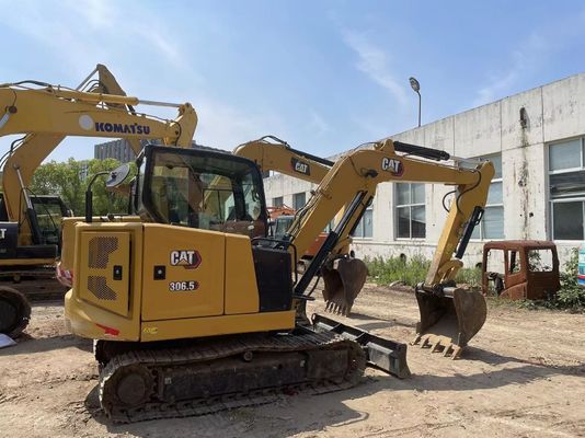 Caterpillar 306.5 Second Hand Mini Digger Fuel Efficiency For Building