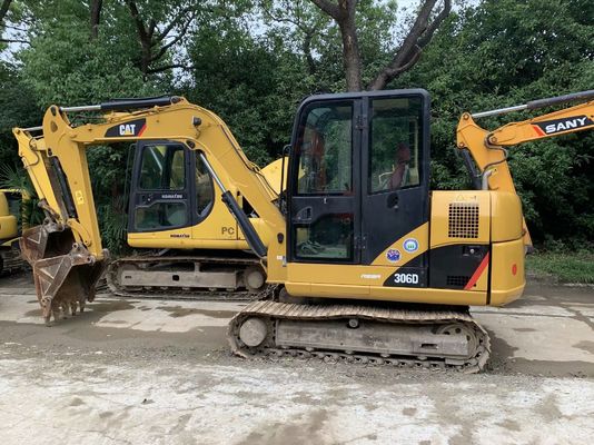 Compact Caterpillar 306D Mini Crawler Excavator Original Japan Second Hand