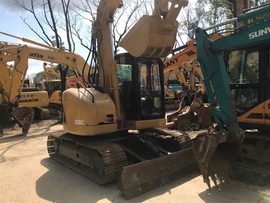 Hydraulic Crawler Used CAT 308C Excavator Original Japan easy maintenance