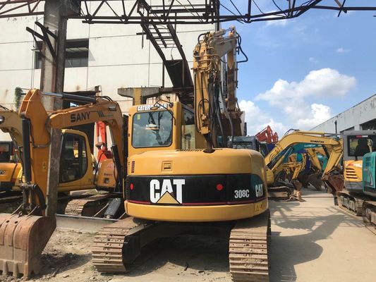 Hydraulic Crawler Used CAT 308C Excavator Original Japan easy maintenance