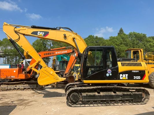 Original Japan 312D Used Caterpillar High Efficiency For Construction Site