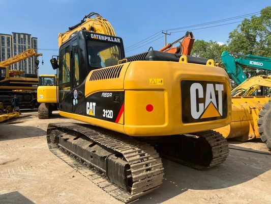 Original Japan 312D Used Caterpillar High Efficiency For Construction Site