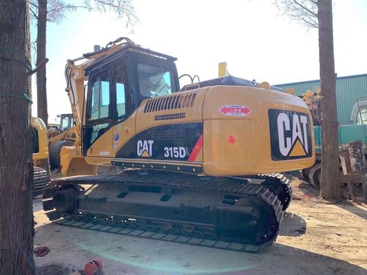 Original Japan Caterpillar 315D Second Hand Excavator Safety Operation