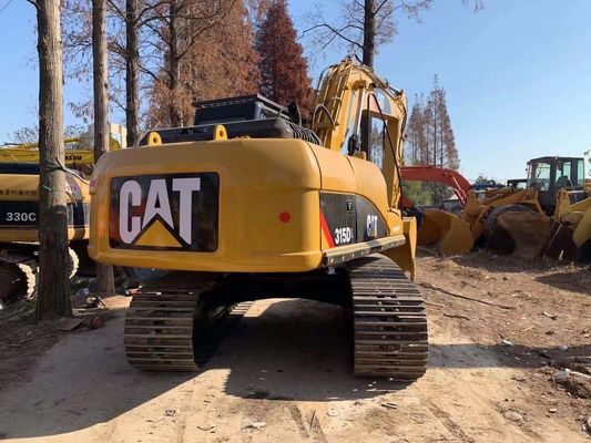 Original Japan Caterpillar 315D Second Hand Excavator Safety Operation