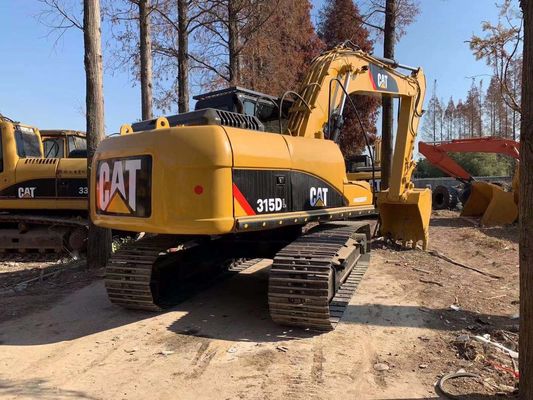 Original Japan Caterpillar 315D Second Hand Excavator Safety Operation