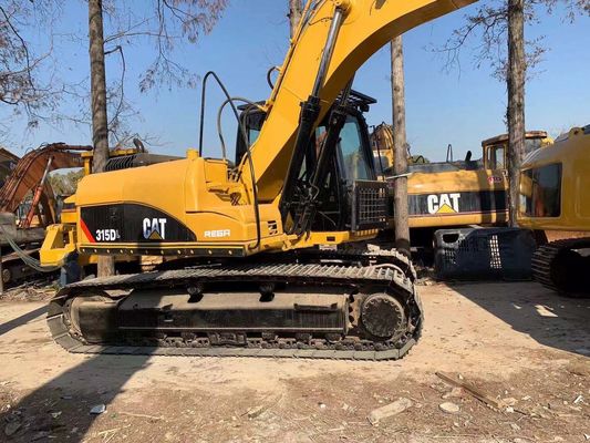 Original Japan Caterpillar 315D Second Hand Excavator Safety Operation