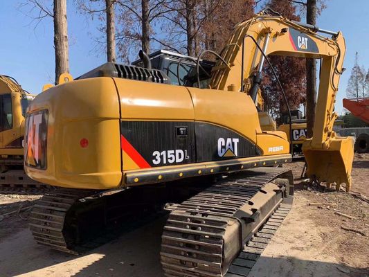 Original Japan Caterpillar 315D Second Hand Excavator Safety Operation