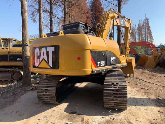 Original Japan Caterpillar 315D Second Hand Excavator Safety Operation