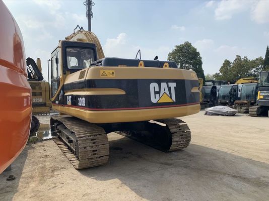 High Strength 320B Used CAT Excavator Safety Operation 20 Tons Excavator