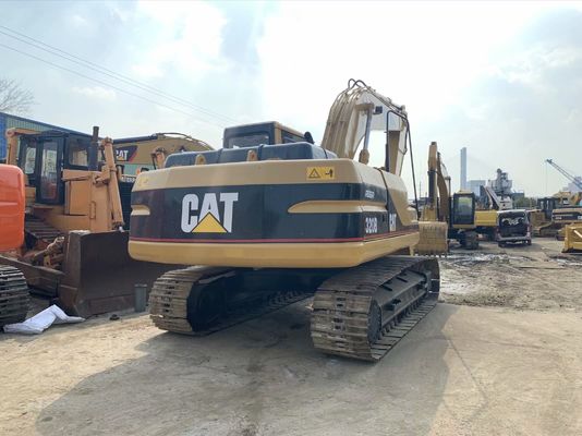 High Strength 320B Used CAT Excavator Safety Operation 20 Tons Excavator