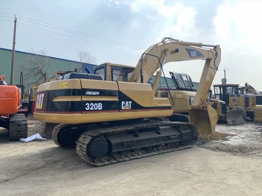 High Strength 320B Used CAT Excavator Safety Operation 20 Tons Excavator