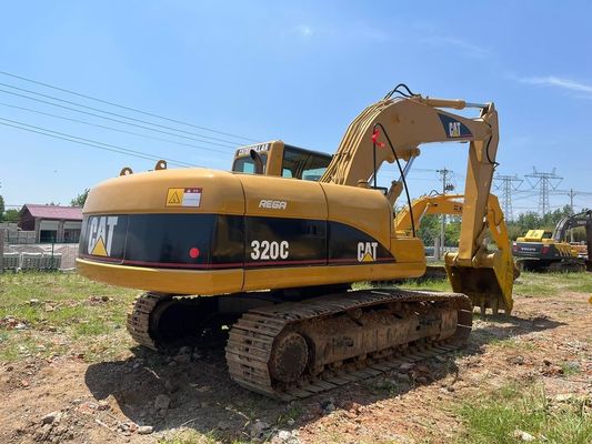 320C Used CAT Excavator Caterpillar 20 Ton Excavator Safety Operation Japan
